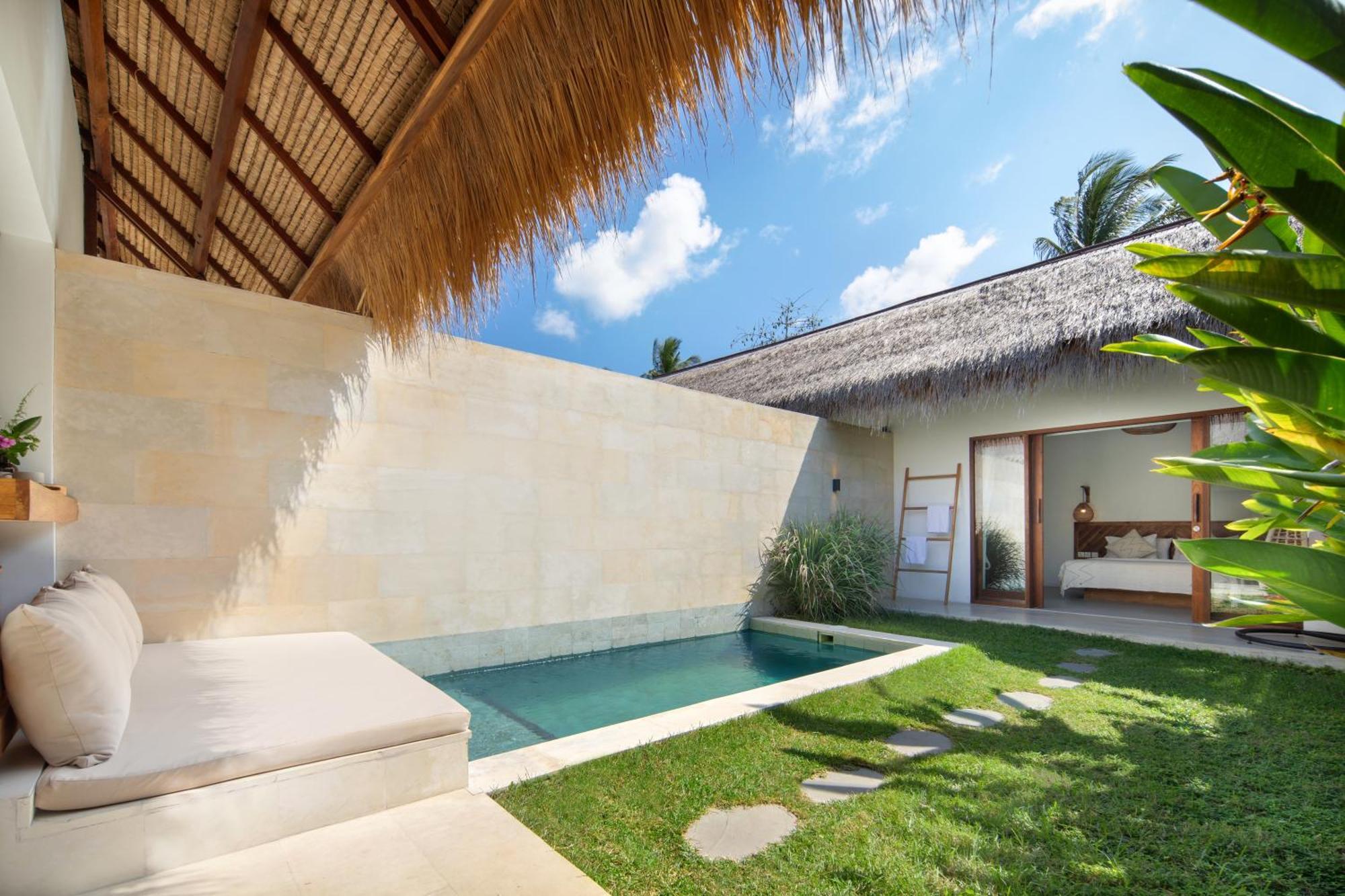 Palm Merah Villas - Private Pool (Adults Only) Selong Belanak Exterior photo