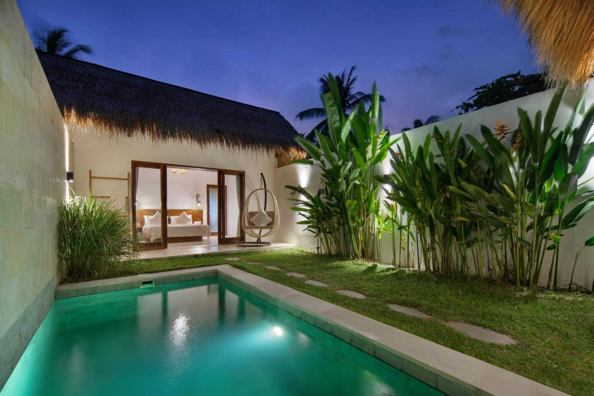 Palm Merah Villas - Private Pool (Adults Only) Selong Belanak Exterior photo